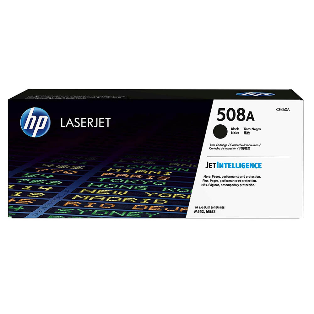 HP 508A (CF360A) Black Toner HP 508A (CF360A) Black Toner